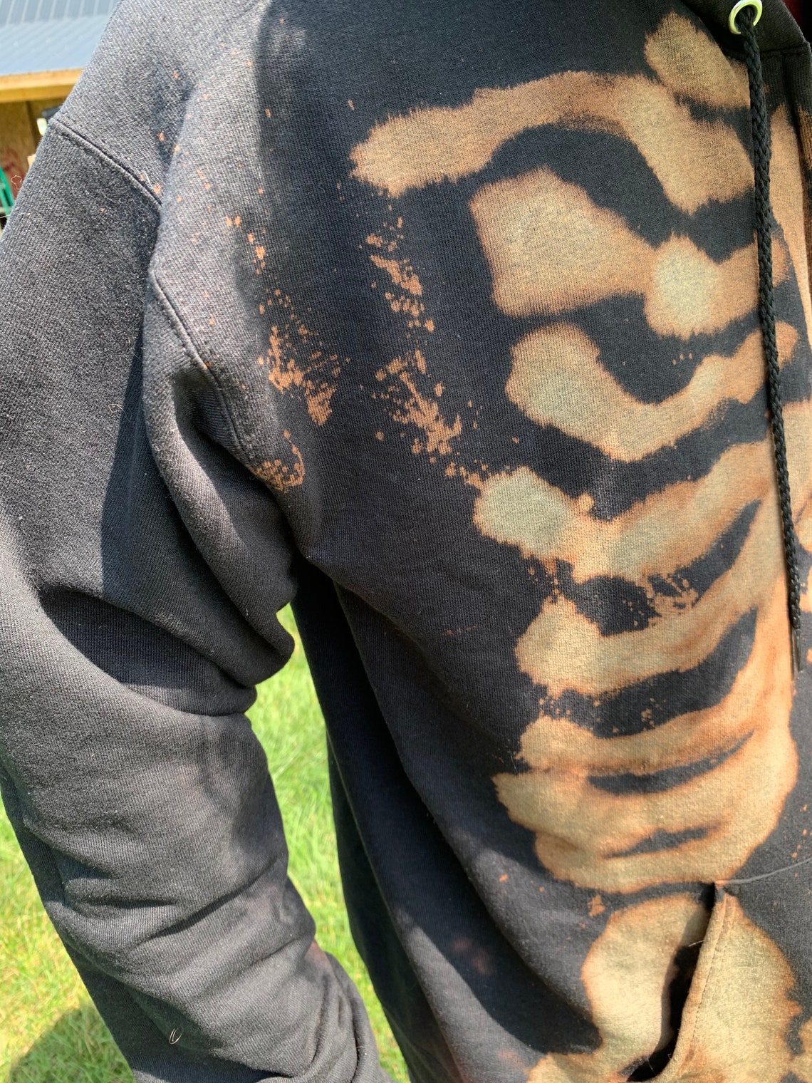 Skeleton bleach hoodie Etsy