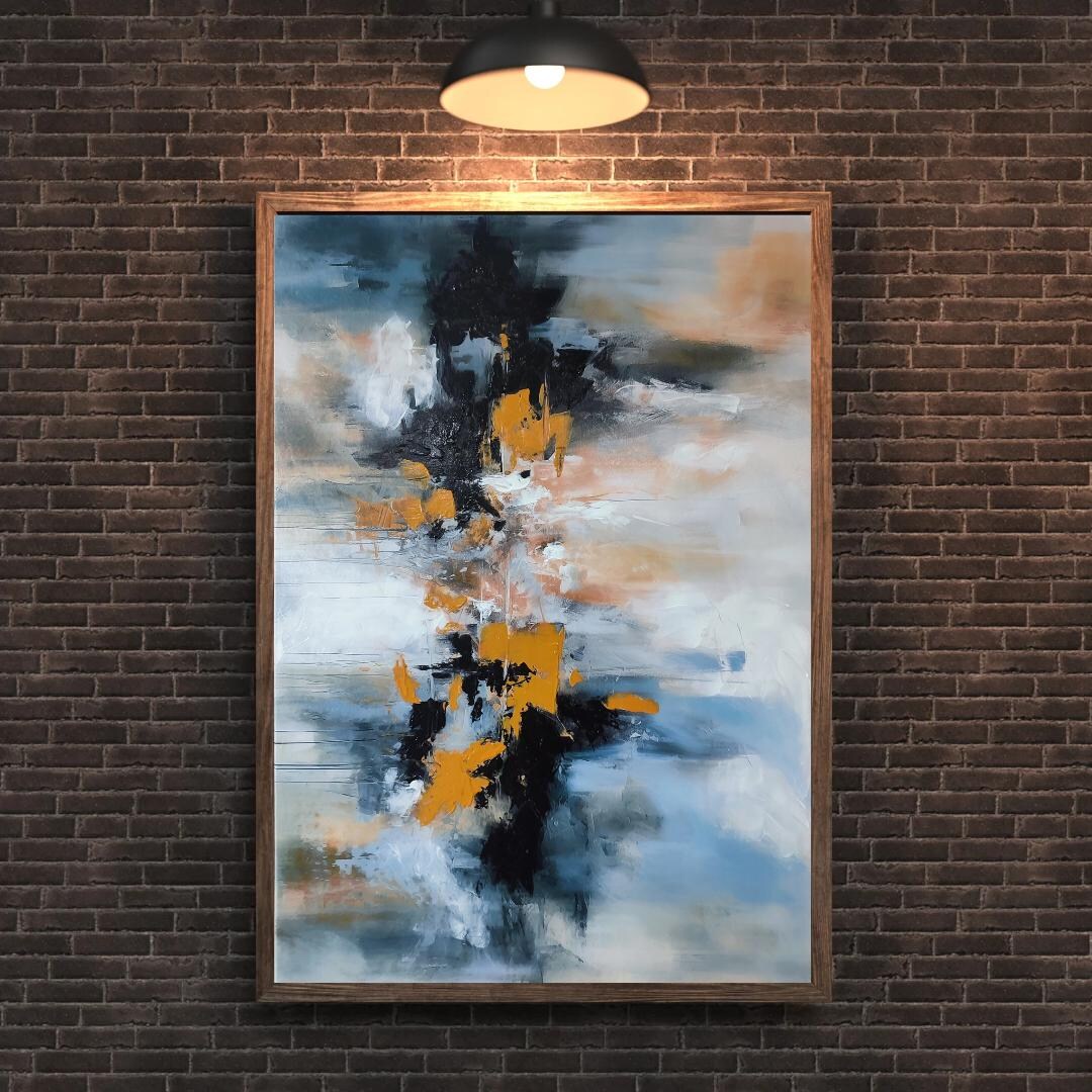 Gift For Her wall Art Handmade Original Oil Painting On Canvas sitting gift-for-her-wall-art-handmade-original-oil-painting-on-canvas-sitting