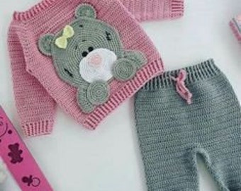 crochet baby clothing