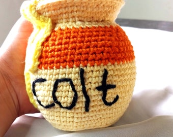 Crochet honey pot pdf pattern for phooh outfit, baby toy ,full instruction with photos