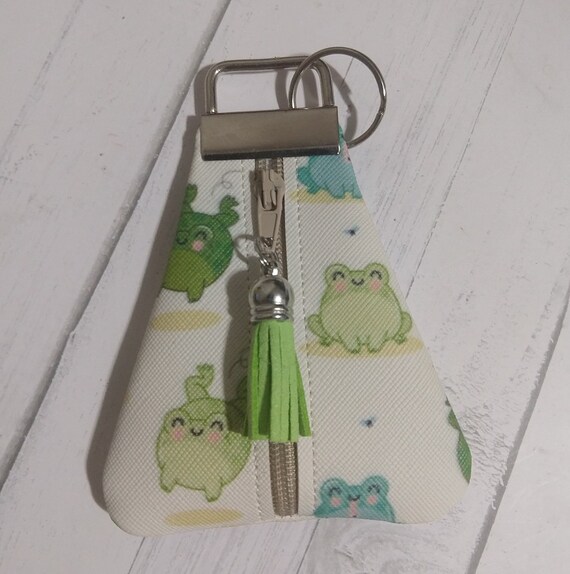 Frog Frogs Froggy Coin Change Purse Tote Keychain Lanyard Etsy