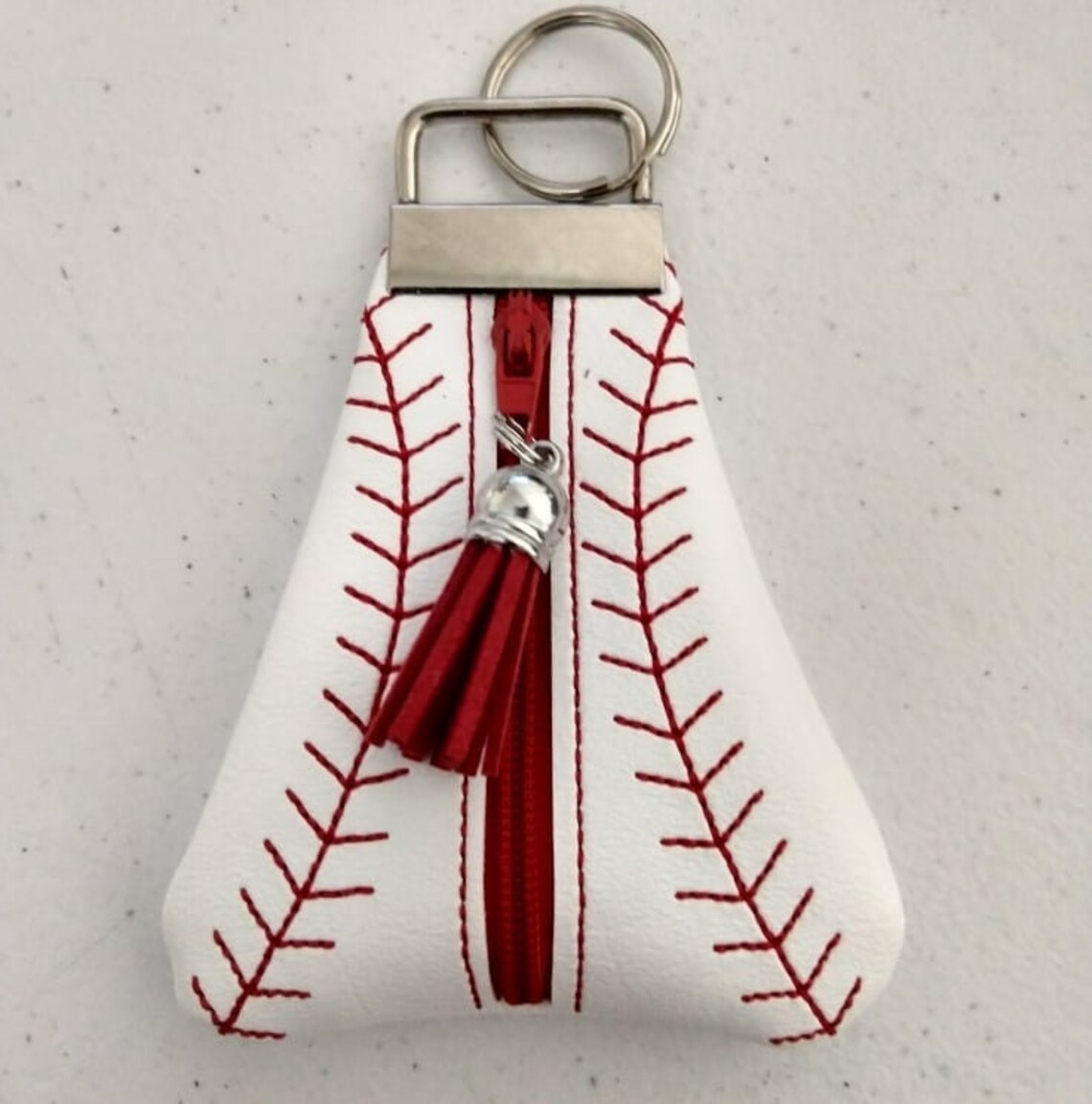 Baseball Coin Purse Baseball Change Purse Baseball Tote Etsy