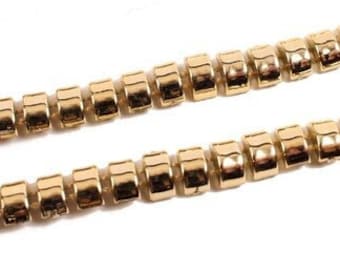 Gold "Metal" Watch Chain Trim for Fantasy, Sci-fi Cosplay, Samba, Carnival Costumes, Circus, Super Hero, Festival Rave Bras and Dance Wear