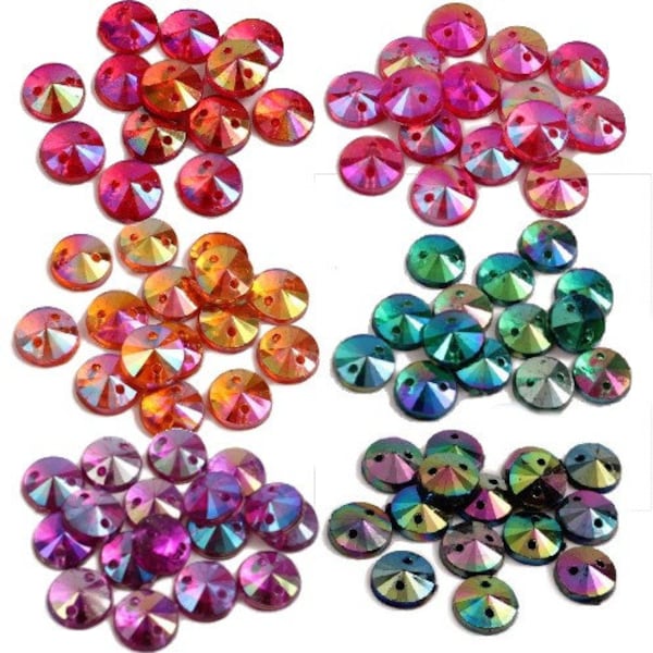 Small Flat Back Resin Rhinestones, Round Costume Gems, Carnival Costume, Belly Dance, Samba, Lyrical, Ballroom, Cosplay and Festival Jewels