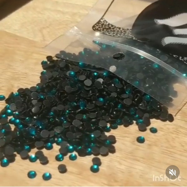 Turquoise Hotfix Rhinestones, Teal Burlesque, Showgirl, Lyrical Dance and Carnival Costume Jewels, Pageant and Ballroom Dress Gems