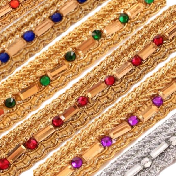 Jeweled Trim - Etsy