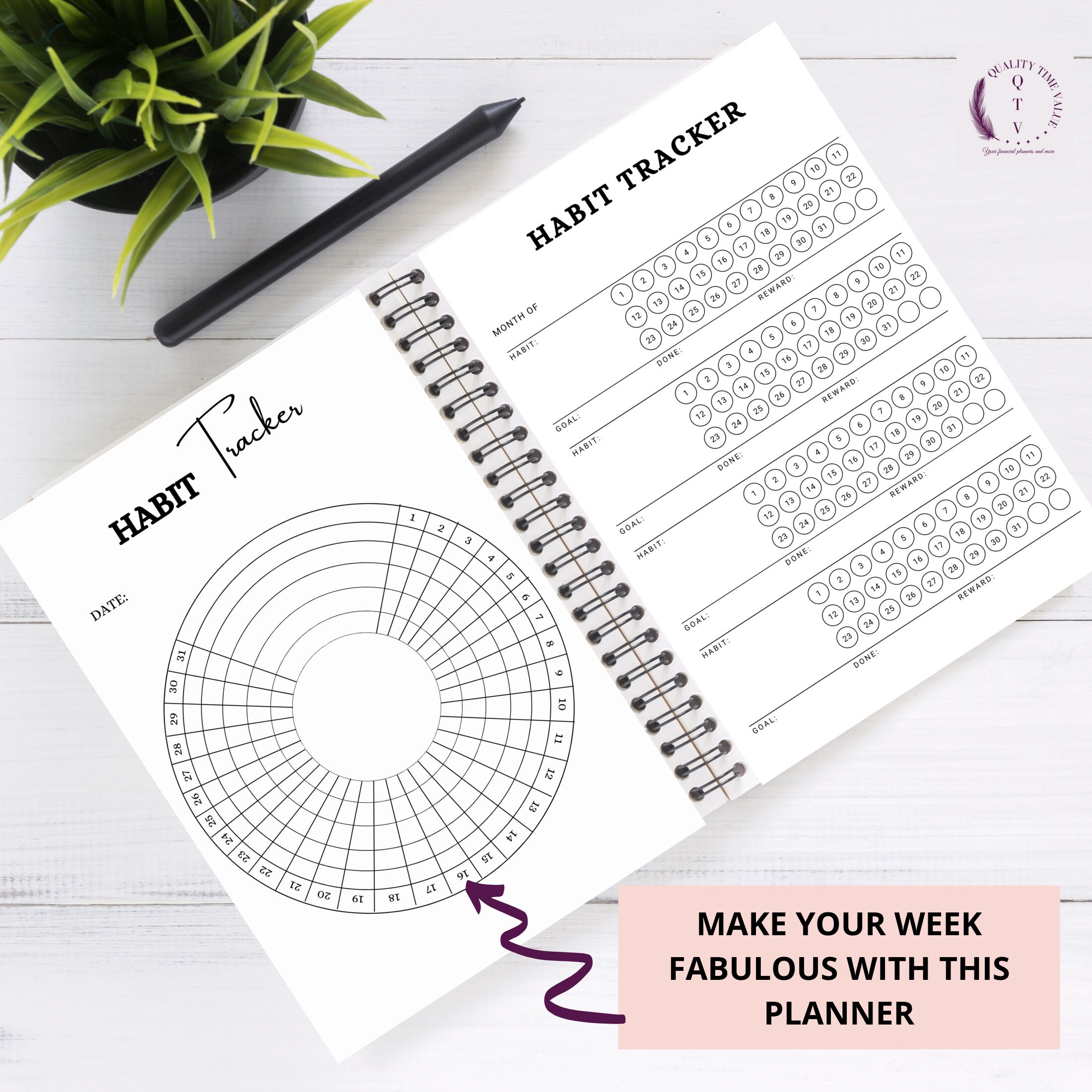 Atomic Habits Planner Printable Inserts Habits Tracker Etsy Israel