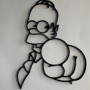 Homer Simpson I want You ! Wall Art (Made in U.S.A)