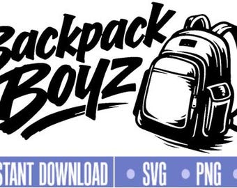Backpack Boyz-Corridos Tumbados PNG Files-Multiple File formats