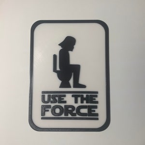 Use the Force Wall Decoration