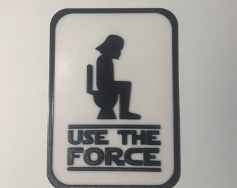 Use the Force Wall Decoration