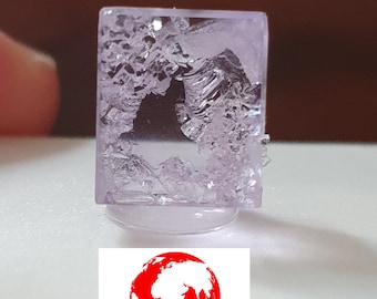 Beautiful crystallization of light purple cubic fluorite from Spain, a nice cluster