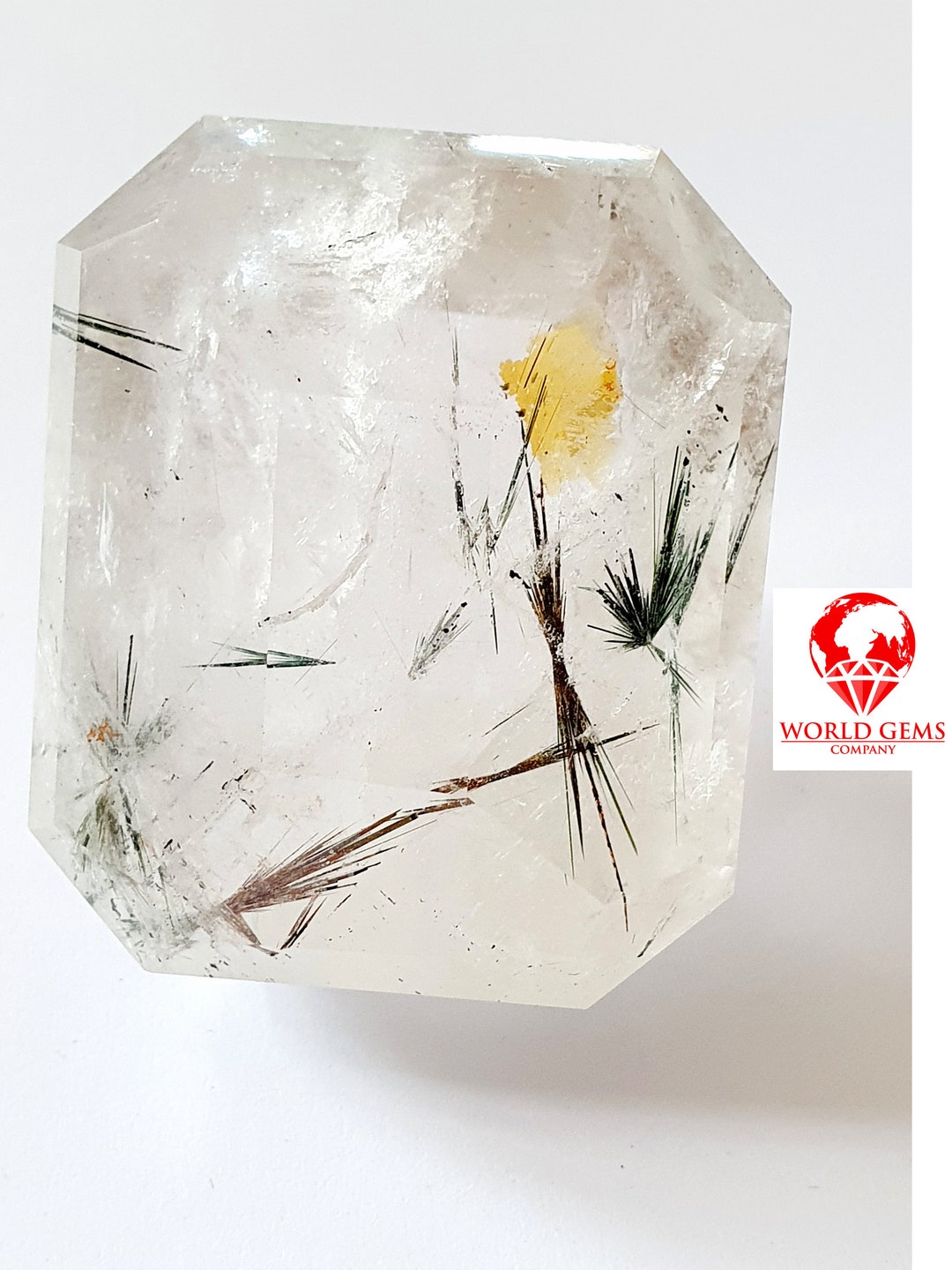 Actinolite Quartz From Madagascar, Beautiful Size, Gem for