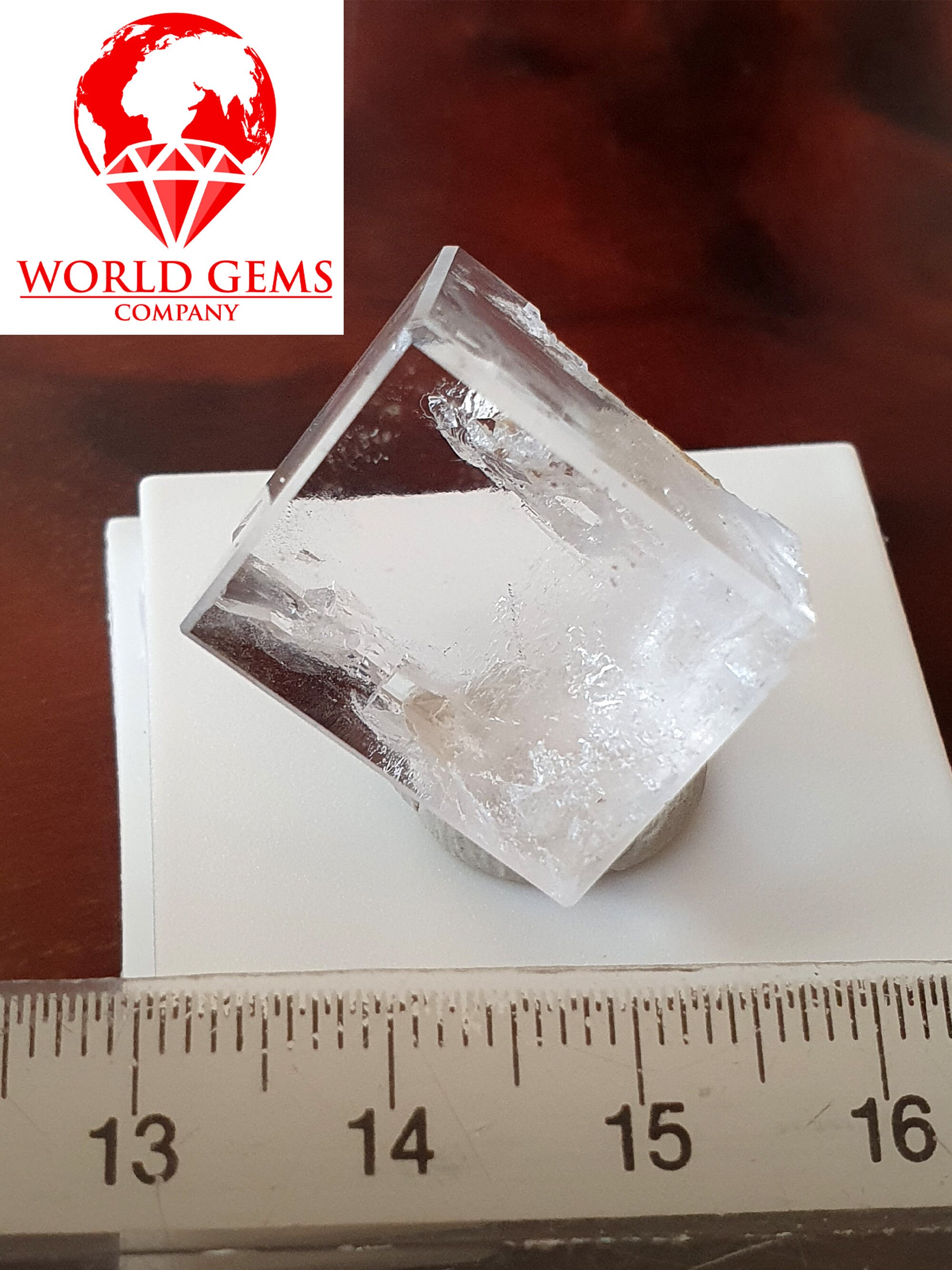 Belle Pièce Bien Cristalliser de Fluorite Cubique Incolore d' Espagne, Un Joli Cluster