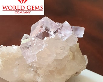 Beautiful crystalization of fluorite cube from Spain