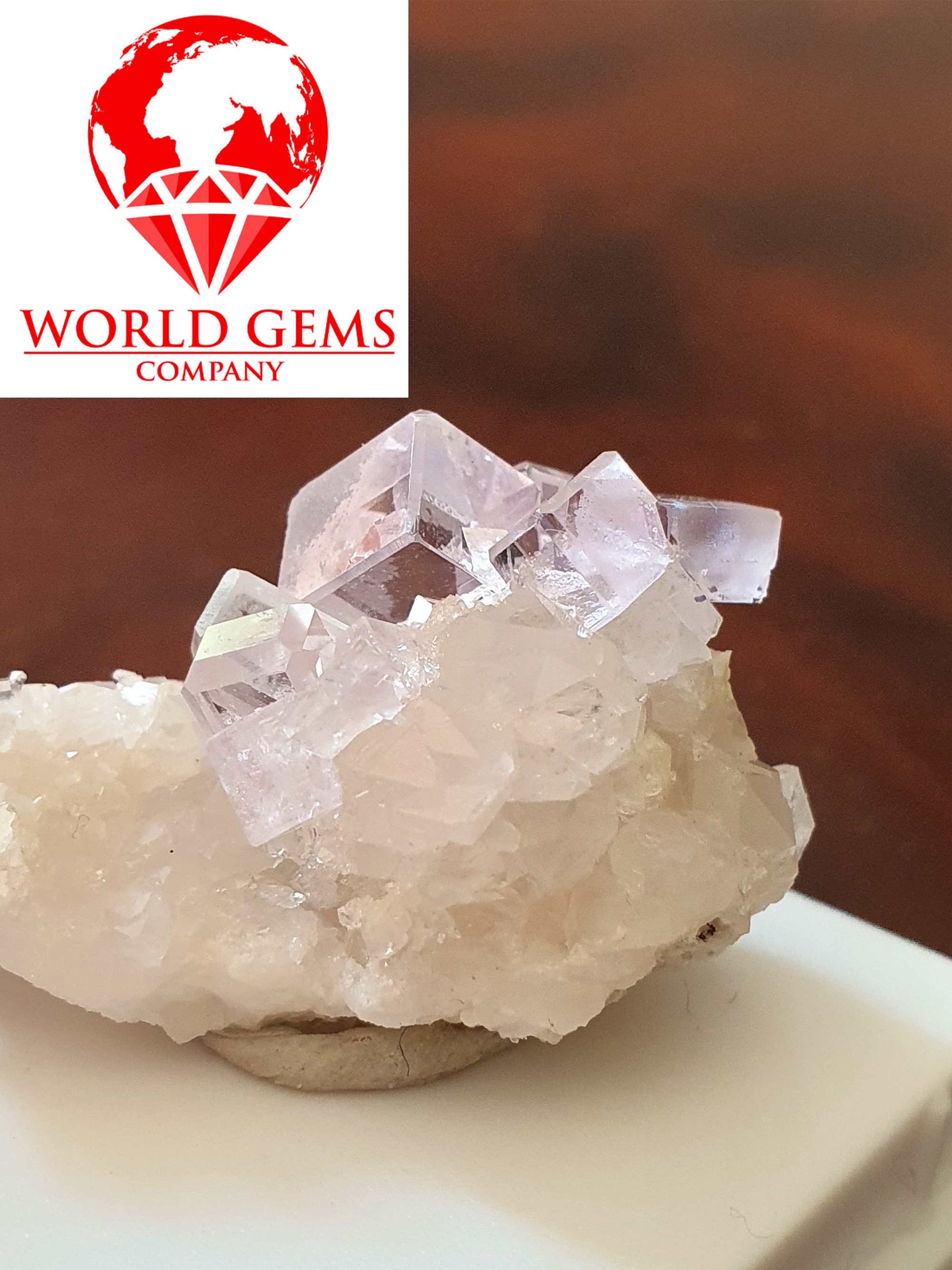 Belle Cristalisation de Cube Fluorite d'espagne