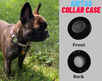 AirTag Dog Collar Holder Case Cat Collar Air Tag