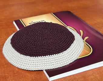 Crocheted kippah - Ashkelon (pre-order) - free shipping