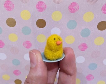 Mini patito de regalo, adorno hecho a mano, lindo compañero de escritorio, decoración para bandeja de impresora