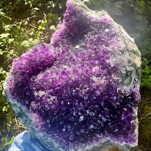 Large Dark Purple Amethyst