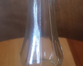 Vintage Clear Glass Bud or Stem Vase