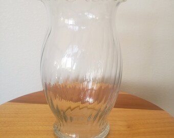 Vintage Swirl Pattern Vase