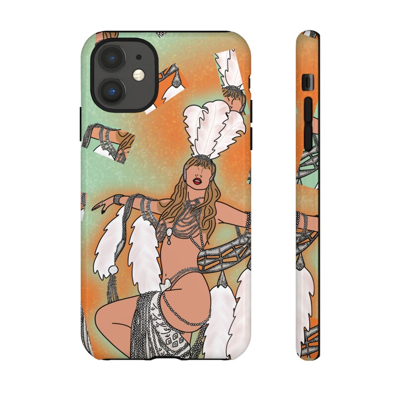 Swifty Phone Case - Sparkly Orange image 8