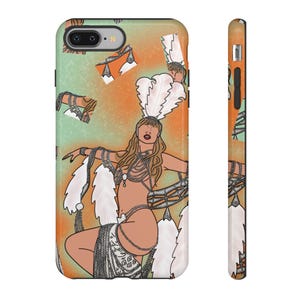 Swifty Phone Case - Sparkly Orange image 3