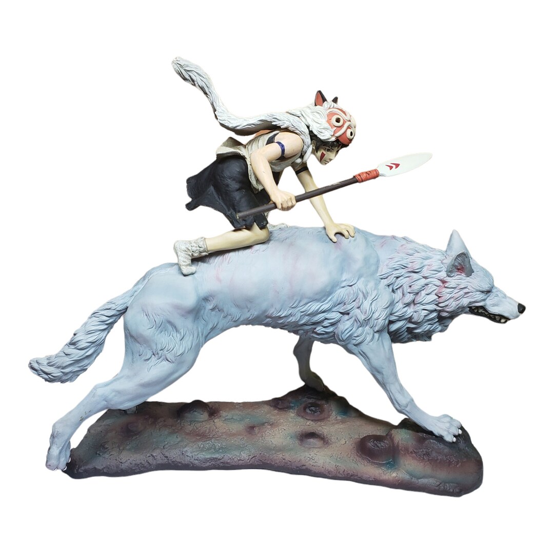 Princess Mononoke Sun and Inugami Figure Cominica Memorial Etsy