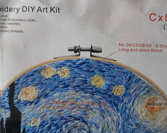 Embroidery D I Y kit-- Starry Sky Series--No.  cx9990