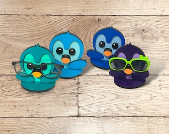 Penguin Eyeglasses Holder, Fun Functional Decor, Gifts for Children, Stand for Glasses, Whimsical Gifts