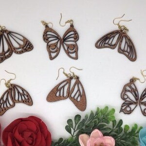 Butterfly Wing Earrings