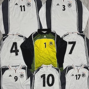 Adidas Equipment Germany Deutschland 2000/2001 Match Issue XL soccer jersey