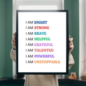 Things to Remember Wall Art | Therapy Office Decor | Digital Download Motivational Poster | Counseling Room Printable Quote Sign