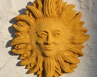 Sol Gran Adorno de Pared para Jardín Decoración Tradicional Verano Sol Invictus