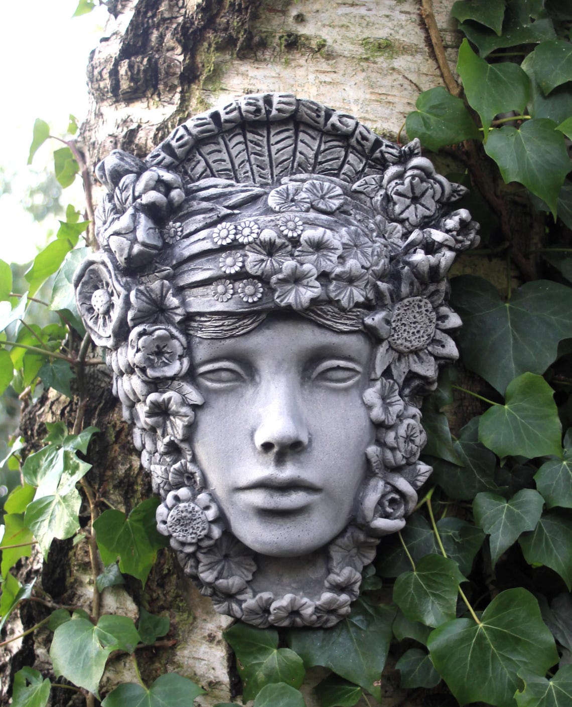 Flora the Goddess of Roman Flowers, Gardens and Spring. Garden Wall ...