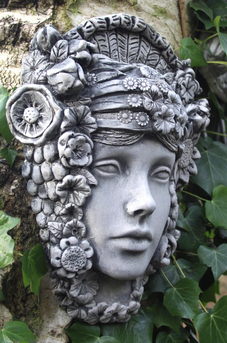 Flora the Goddess of Roman Flowers, Gardens and Spring. Garden Wall ...