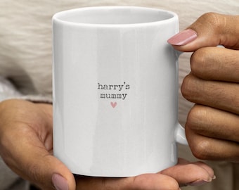 Personalised Mug for Mummy | Custom Name Ceramic Coffee Cup