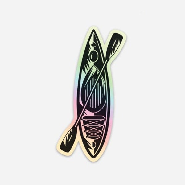 Kayak Sticker Etsy