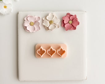 Petal Cluster No. 1 | Micro Petal Cutter Spring Floral Easter Polymer Clay Cutter