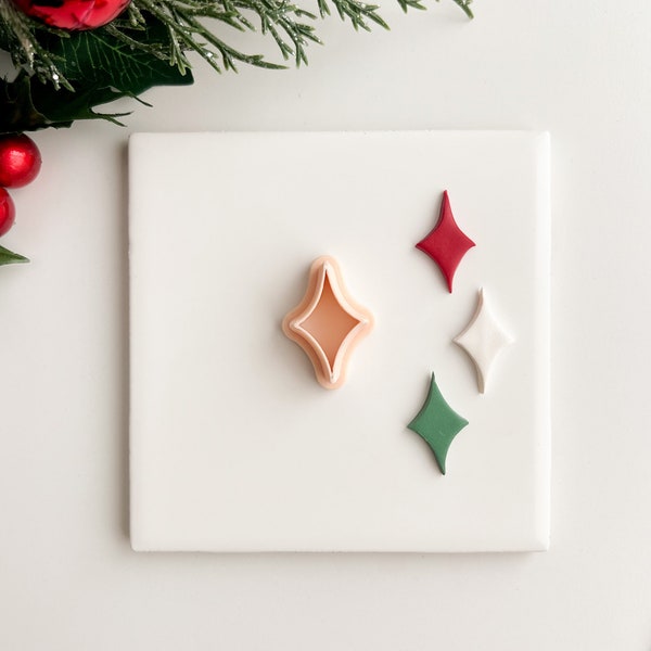 Star of Bethlehem | Christmas Holiday Nativity Polymer Clay Cutter Star Shape Cutter Tool