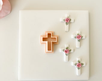 Cross Clay Cutter | Easter Polymer Clay Cutter Spring Polymer Clay Earring Cutter Spring Polymer Clay Cutter Resurrection Sunday Clay Cutter