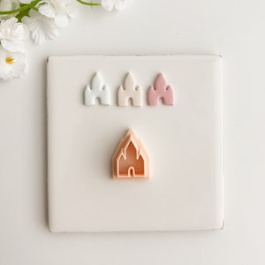 Castle Stud | Fairytale Cutter Stud Spring Cottage Coquette Polymer Clay Cutter