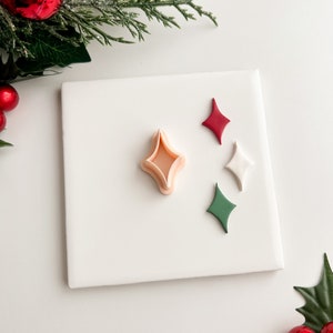 Star of Bethlehem Christmas Holiday Nativity Polymer Clay Cutter Star Shape Cutter Tool image 2