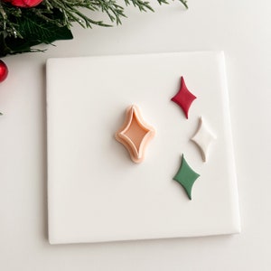 Star of Bethlehem Christmas Holiday Nativity Polymer Clay Cutter Star Shape Cutter Tool image 3
