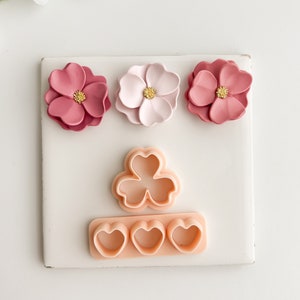 Petal Cluster No. 7 | Micro Petal Cutter Spring Floral Easter Polymer Clay Cutter