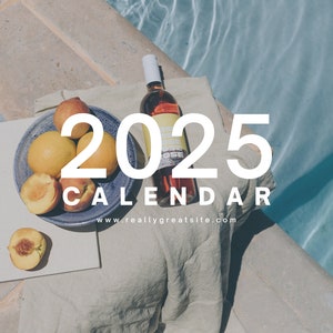 2025 Wall Calendar