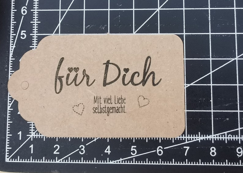 Geschenkanhänger, 10 Stk. Bild 2