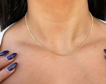 Gorgeous 18k Gold Chain, Authentic Italian Gold Necklace, Sophisticated Gift Idea for Her, Real Solid Gold, Stamped 750