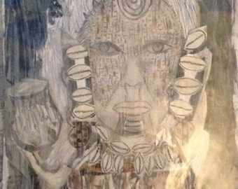 Acrylic painting